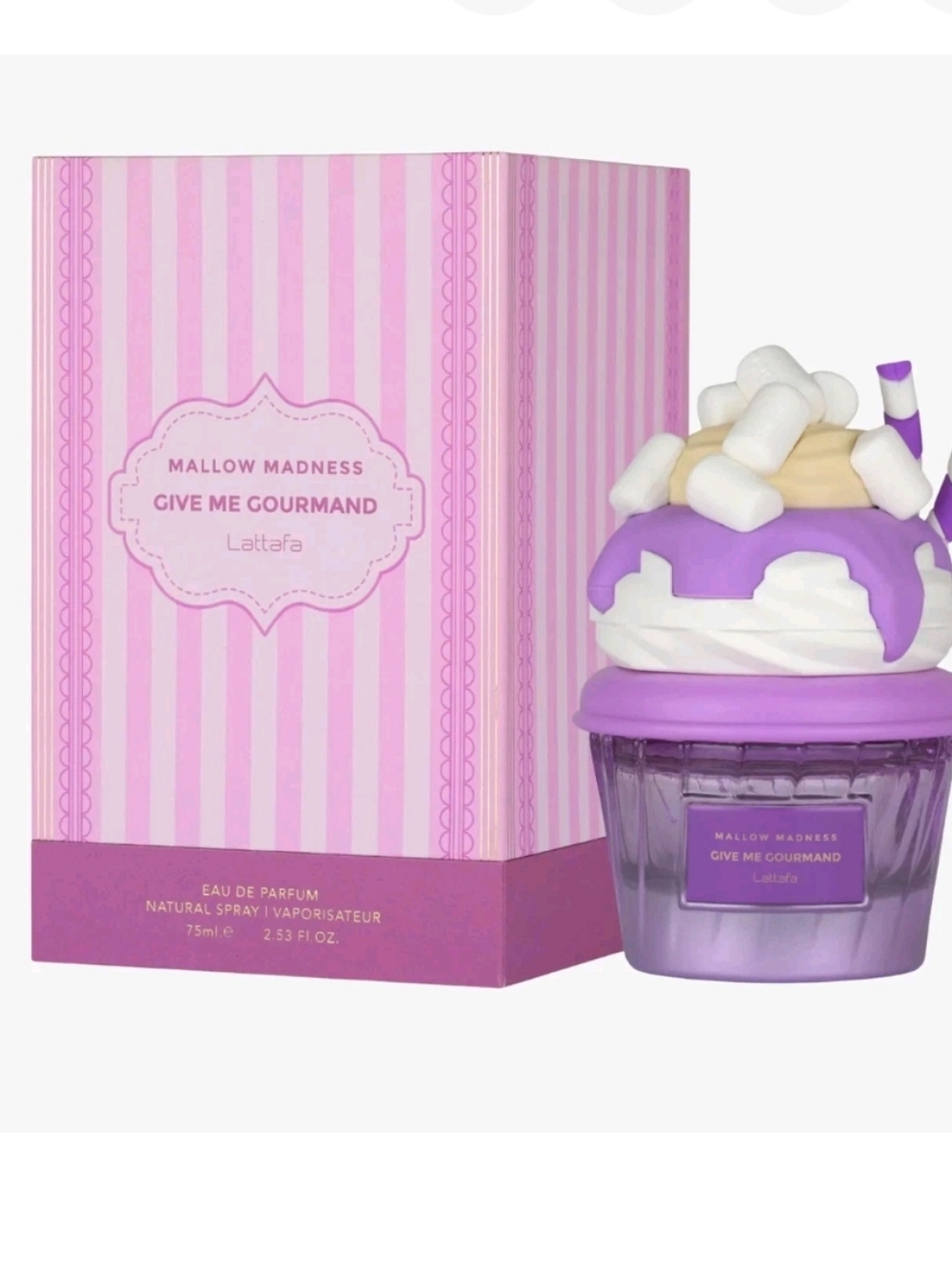 Lattafa Mallow Madness Eau de Parfum Marshmallow & Vanilla 75ml